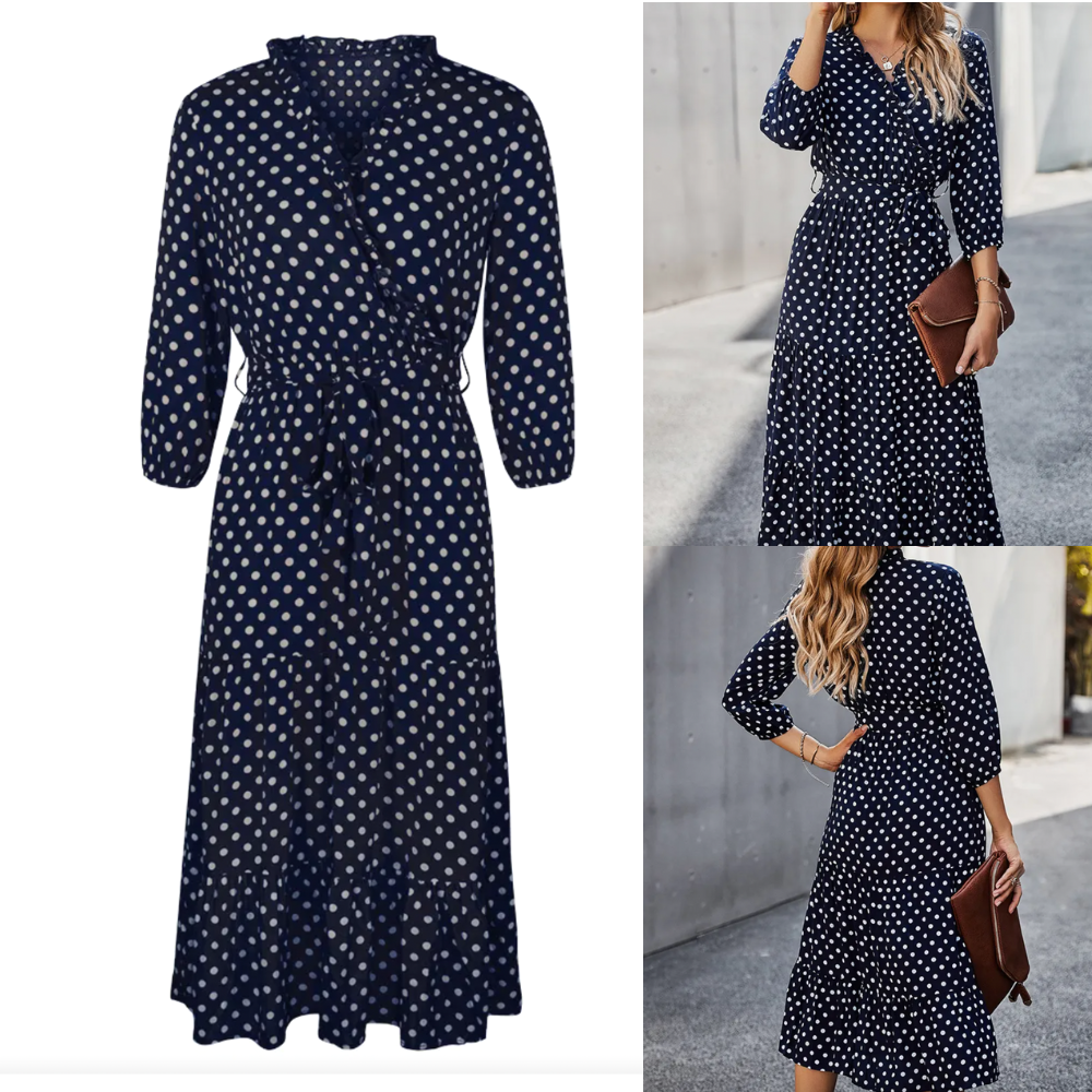 CECILE - Robe printanière super stylée pour femme